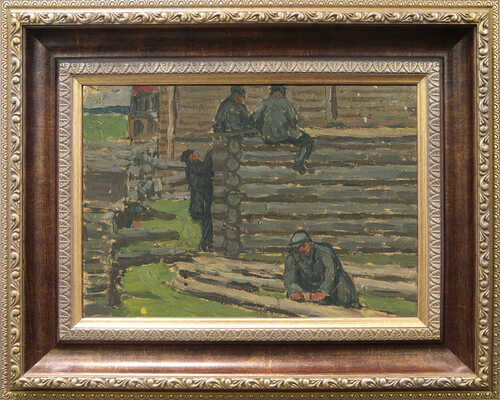 Петровичев Пётр Иванович. Новая изба